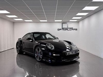 Begagnad Porsche 997 Turbo Chrono 480 HK (353 kW) 2007 Jetblack metallic Sportkupé