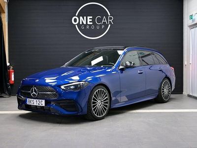 Blå Begagnad 2021 Mercedes C220 AMG Kombi | 429 800 kr (Lite dyr)