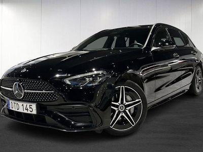 Svart Begagnad 2023 Mercedes C300 AMG Kombi | 439 900 kr