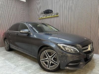 Grå Begagnad 2015 Mercedes C220 Sedan | 159 900 kr (Lite dyr)