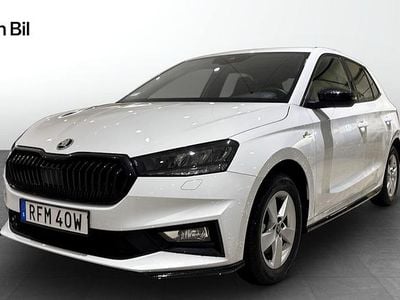Moon white metallic Begagnad 2025 Skoda Fabia Monte Carlo Halvkombi | 279 900 kr