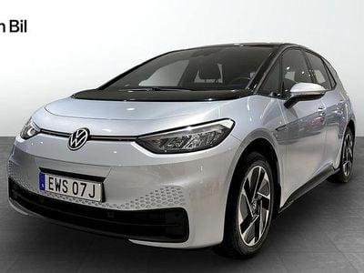 Scale silver metallic bla Begagnad 2022 VW ID.3 Pro Performance Halvkombi | 269 900 kr (Lite dyr)