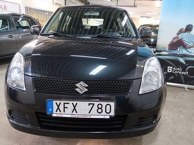 Begagnad Suzuki Swift 93 HK (68 kW) 2006 Svart Halvkombi