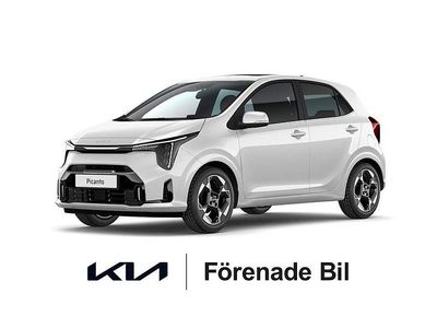 Clear white Ny 2025 Kia Picanto Halvkombi | 189 900 kr (Marknadspris)