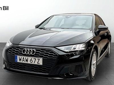 Begagnad Audi A3 Sportback 150 HK (110 kW) 2023 Svart Halvkombi