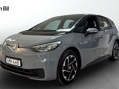 Grå Begagnad 2022 VW ID.3 Pro Halvkombi | 279 900 kr (Marknadspris)