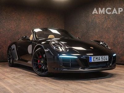 Svart Begagnad 2018 Porsche 911 Carrera Cabriolet Chrono Cab | 1 349 500 kr