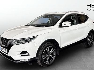 Vit Begagnad 2019 Nissan Qashqai Tekna SUV | 169 900 kr (Marknadspris)