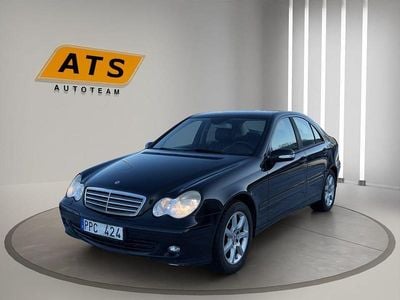 Svart Begagnad 2006 Mercedes C180 Classic Sedan | 49 000 kr (Marknadspris)