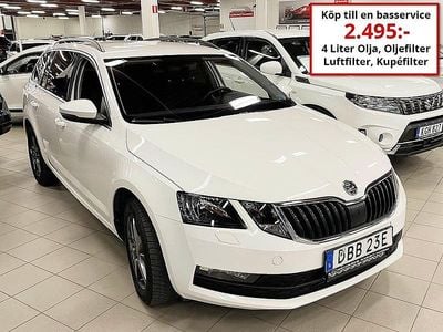Vit Begagnad 2019 Skoda Octavia Kombi | 114 900 kr (Marknadspris)