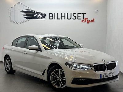 Vit Begagnad 2018 BMW 520 Sport Line Sedan | 258 500 kr (Marknadspris)