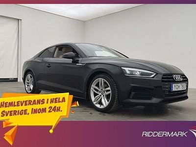 Svart Begagnad 2018 Audi A5 Sportkupé | 289 900 kr