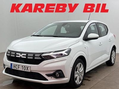 Vit Begagnad 2023 Dacia Sandero Halvkombi | 169 900 kr (Lite dyr)