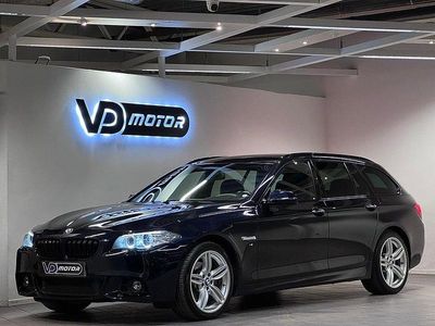 Svart Begagnad 2013 BMW 520 M Sport Kombi | 189 700 kr (Dyr)