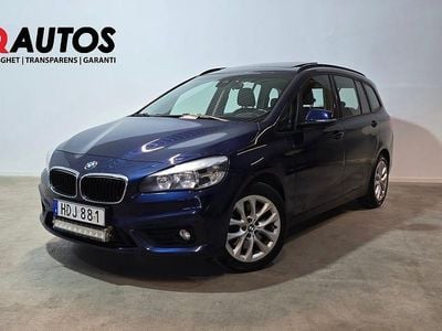 Blå Begagnad 2016 BMW 220 Gran Tourer Advantage Minibuss | 139 600 kr