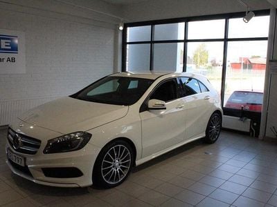 Begagnad Mercedes A220 AMG line 172 HK (126 kW) 2014 Vit Halvkombi