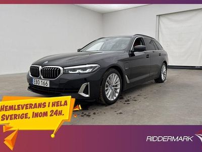 Svart Begagnad 2022 BMW 530 Luxury Line Kombi | 309 800 kr