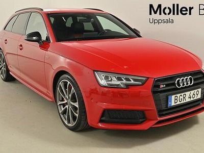 Tangoröd metallic Begagnad 2018 Audi S4 Exclusive Kombi | 289 900 kr (Marknadspris)