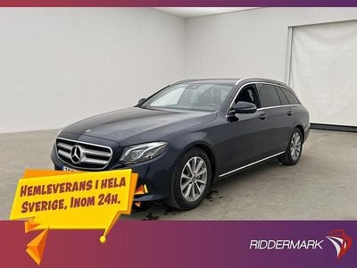 Mörkblå Begagnad 2017 Mercedes E220 Kombi | 269 800 kr (Superpris)