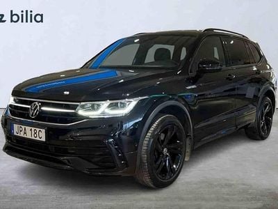Svart Begagnad 2022 VW Tiguan Allspace SUV | 429 900 kr (Dyr)