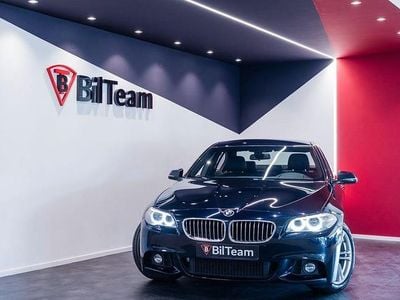 Svart Begagnad 2016 BMW 520 M Sport Sedan | 169 900 kr (Lite dyr)