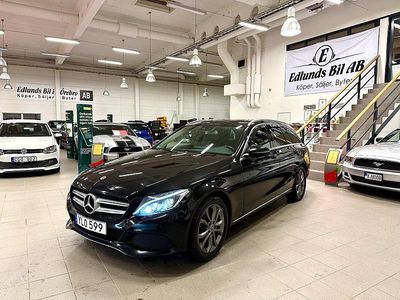 Begagnad Mercedes C220 Avantgarde 170 HK (125 kW) 2018 Svart Kombi