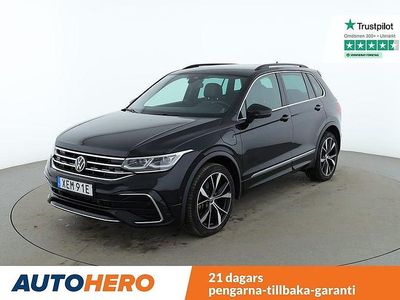 Svart Begagnad 2022 VW Tiguan R-line SUV | 363 000 kr (Lite dyr)