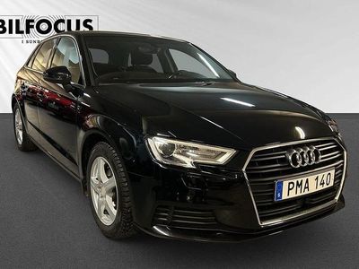Begagnad Audi A3 Proline 116 HK (85 kW) 2018 Svart Sedan