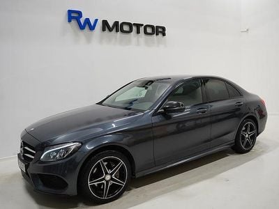 Grå Begagnad 2016 Mercedes C220 AMG Sedan | 169 900 kr (Bra pris)