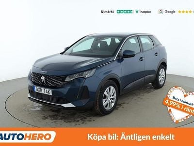 Begagnad Peugeot 3008 Active 132 HK (97 kW) 2020 Blå SUV