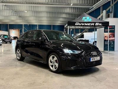 Begagnad Audi A3 S-Line 245 HK (180 kW) 2021 Svart Sedan