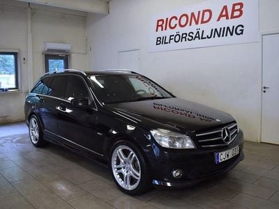 Svart Begagnad 2009 Mercedes C350 Avantgarde Kombi | 89 900 kr (Dyr)