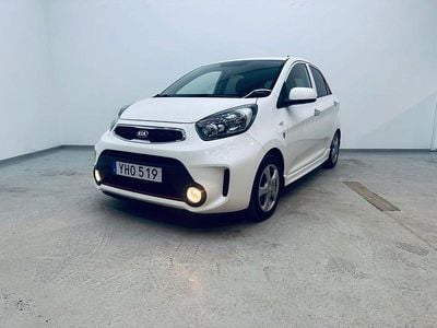 Vit Begagnad 2017 Kia Picanto Halvkombi | 89 900 kr (Marknadspris)