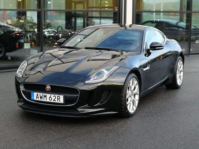 Svart Begagnad 2016 Jaguar F-Type Sportkupé | 399 000 kr