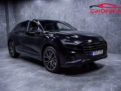 Svart Begagnad 2019 Audi Q8 S-Line SUV | 519 800 kr (Bra pris)