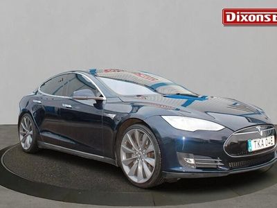 begagnad Tesla Model S P85 Performance Fri Supercharge CCS Laddare 2013, Sedan