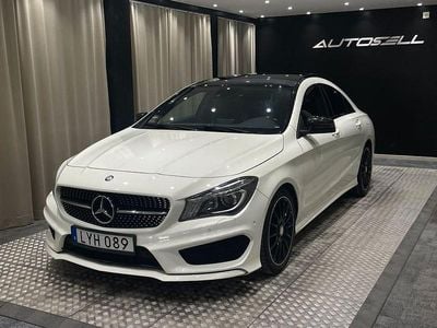 Vit Begagnad 2013 Mercedes CLA200 AMG Sportkupé | 159 900 kr (Marknadspris)
