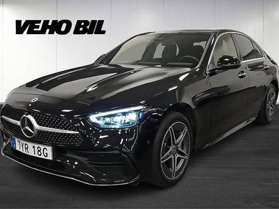 Svart Begagnad 2024 Mercedes C300e AMG Sedan | 499 000 kr (Marknadspris)
