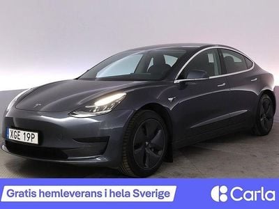 Begagnad Tesla Model 3 Standard Range Plus 339 kW (462 HK) 2019 Grå Sedan