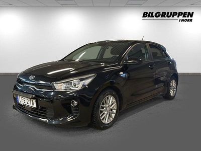 Begagnad Kia Rio 84 HK (61 kW) 2019 Svart Halvkombi