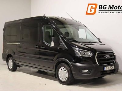 Svart Begagnad 2020 Ford Transit Kombi | 349 900 kr (Lite dyr)
