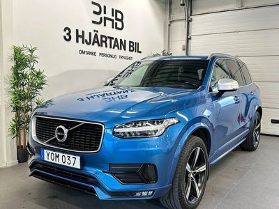 begagnad Volvo XC90 Polestar D5 AWD R-Design l 7 Sits l HUD l