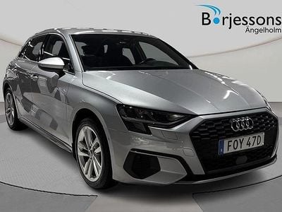 Silver Begagnad 2020 Audi A3 Sportback Proline Halvkombi | 219 000 kr