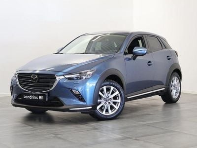 Begagnad Mazda CX-3 Optimum 150 HK (110 kW) 2018 Blå SUV
