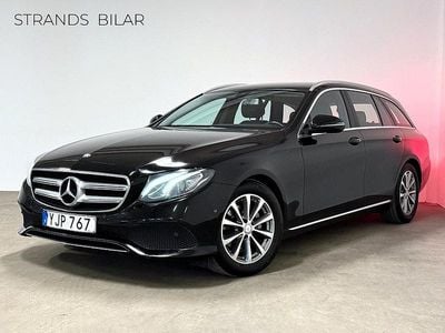 Svart Begagnad 2016 Mercedes E220 Avantgarde Kombi | 184 900 kr (Marknadspris)