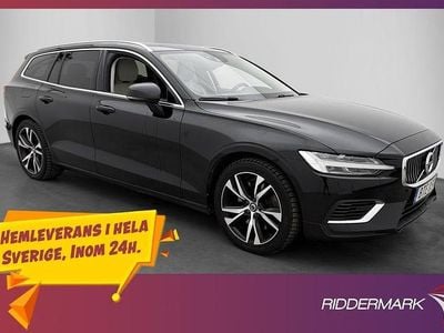 Svart Begagnad 2021 Volvo V60 Inscription Kombi | 278 900 kr