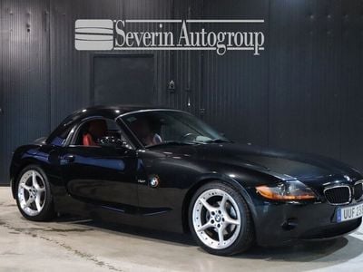 Svart Begagnad 2004 BMW Z4 Cab | 209 000 kr (Dyr)