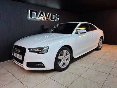 Begagnad Audi A5 Comfort 230 HK (169 kW) 2015 Vit Sportkupé
