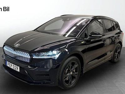 Svart (black magic metallic) Begagnad 2024 Skoda Enyaq iV RS SUV | 589 900 kr