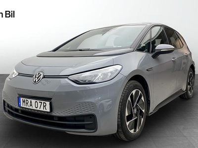 Begagnad VW ID.3 Comfortline 150 kW (204 HK) 2022 Moonstone grey black Halvkombi